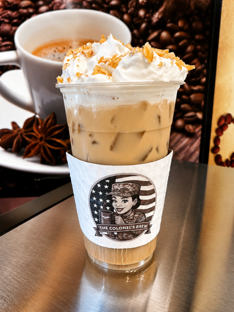 Banana Cream Iced Latte