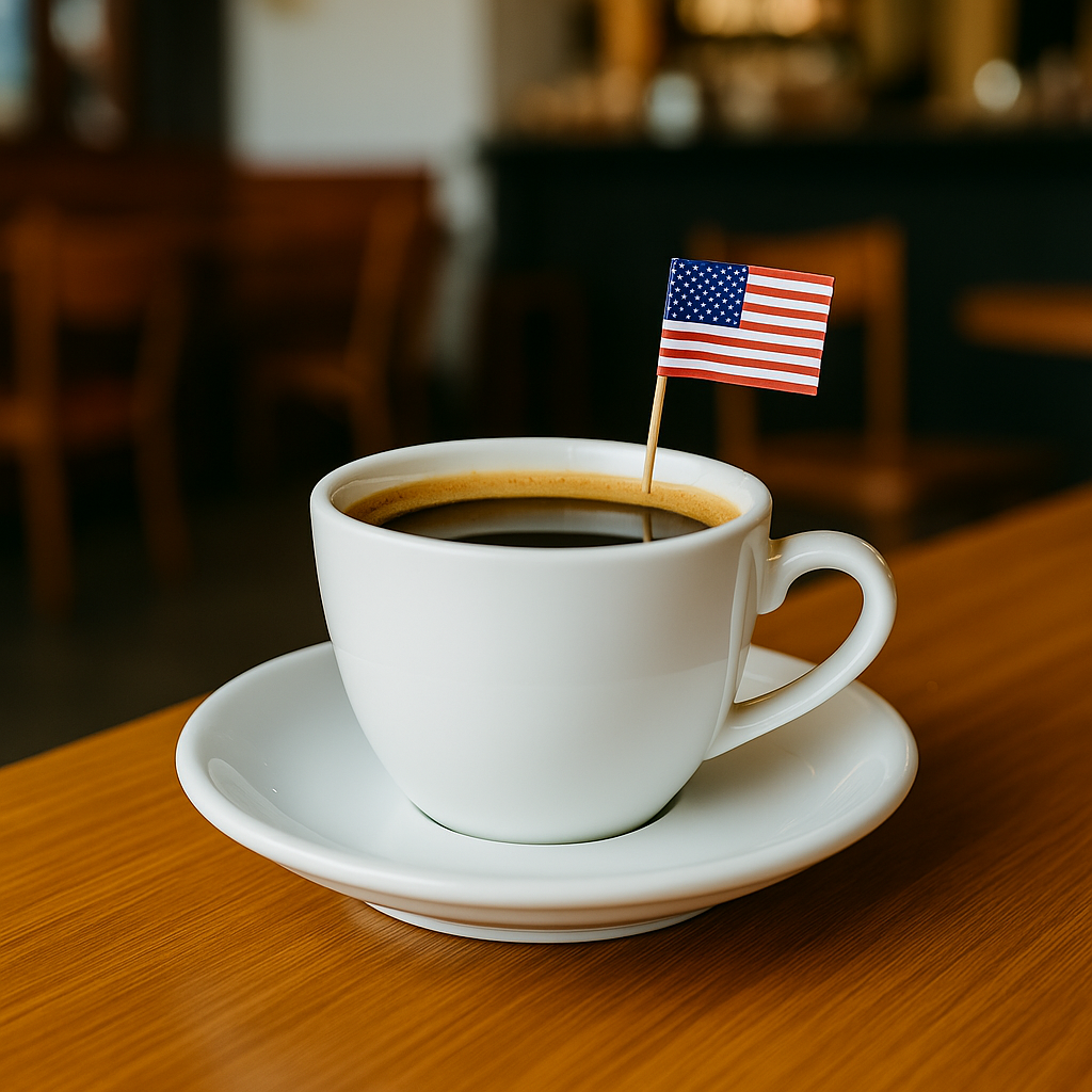 THE BRAVO BREW (AMERICANO - Espresso with hot water)
