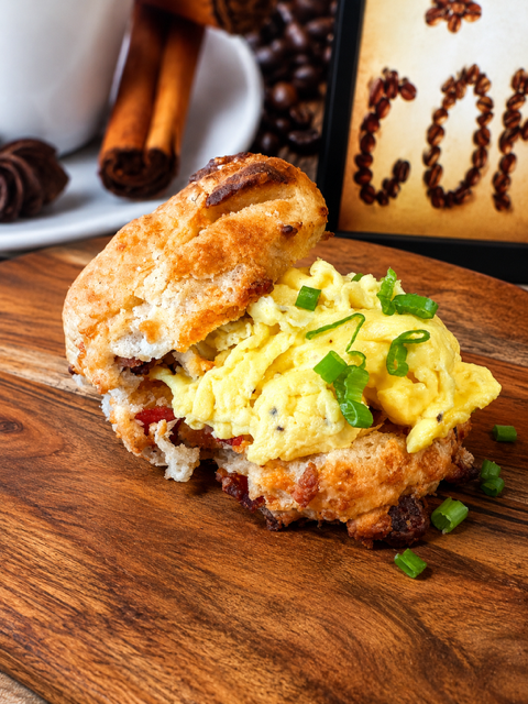 Bacon & Cheddar Biscuit Sandwich