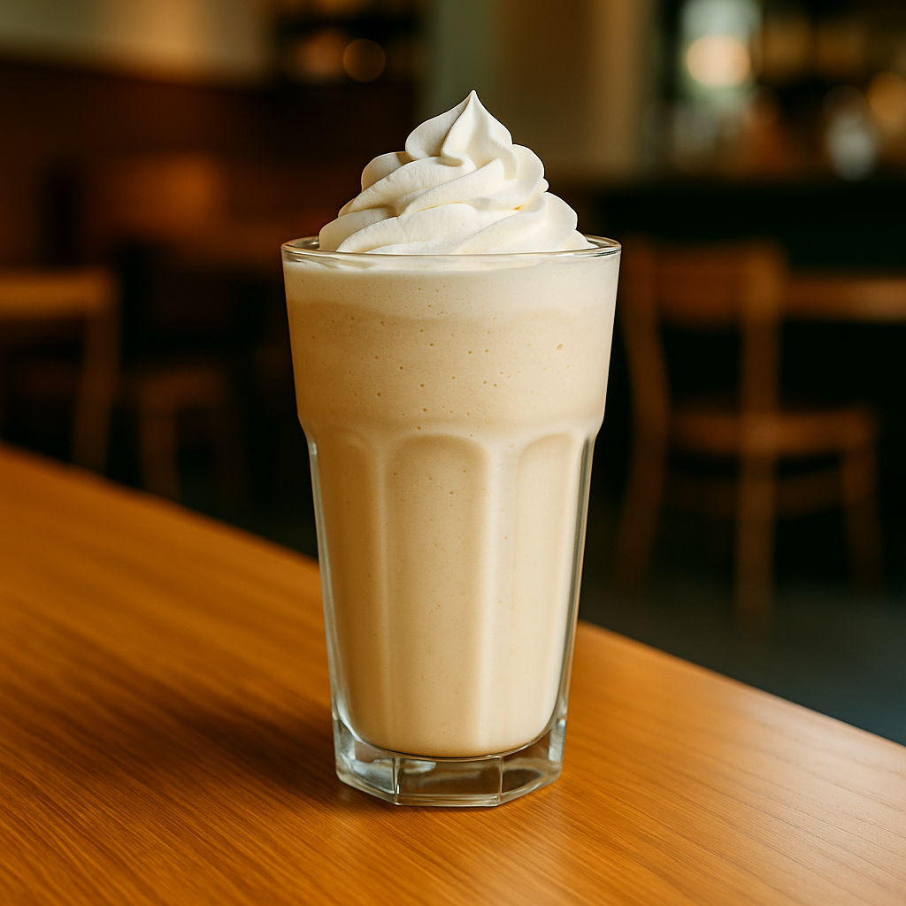 THE CAPTAIN'S GLASS (FRAPPE with our special blend of coffee & flavorings)
