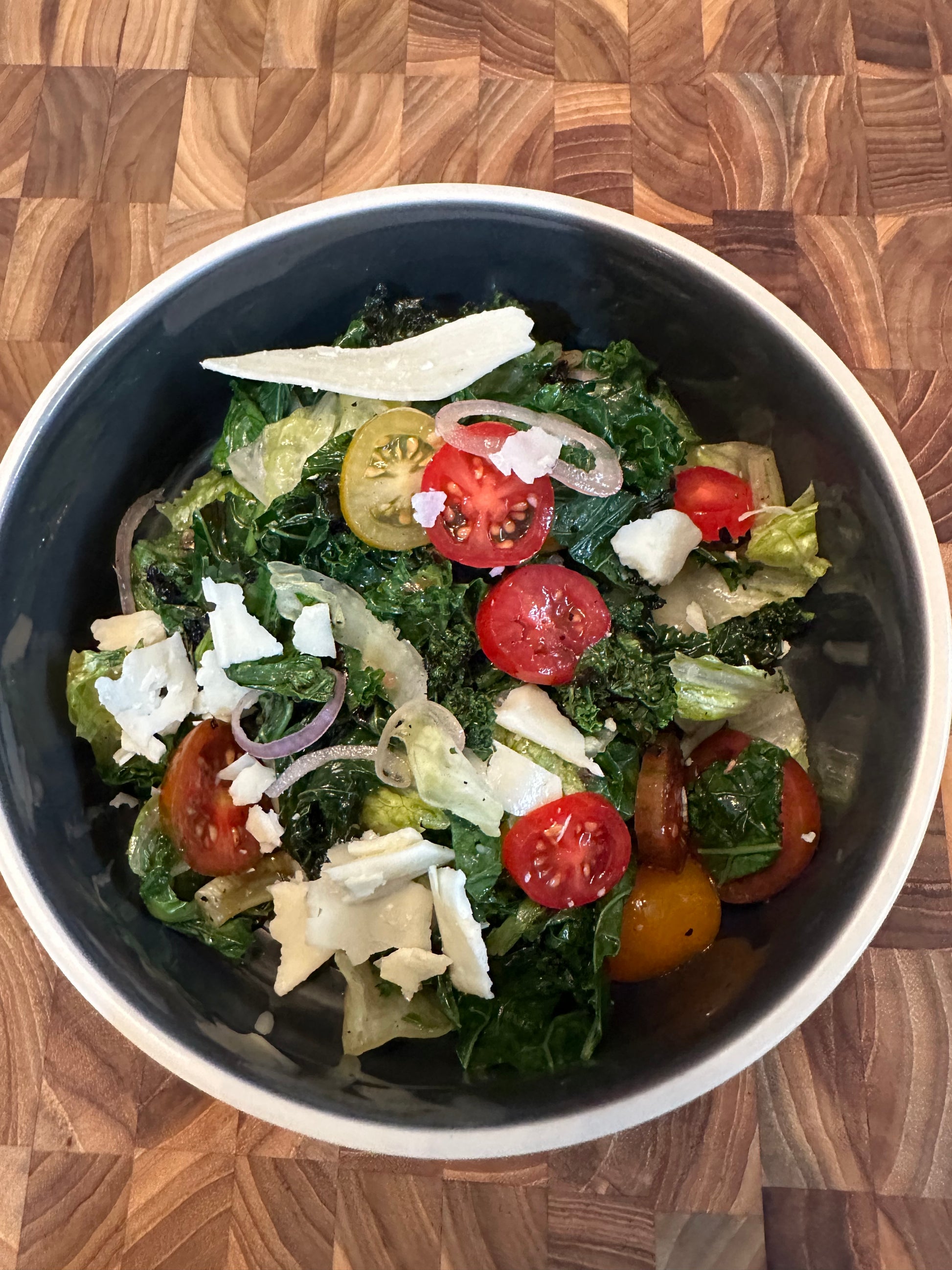 Romaine and Kale Salad