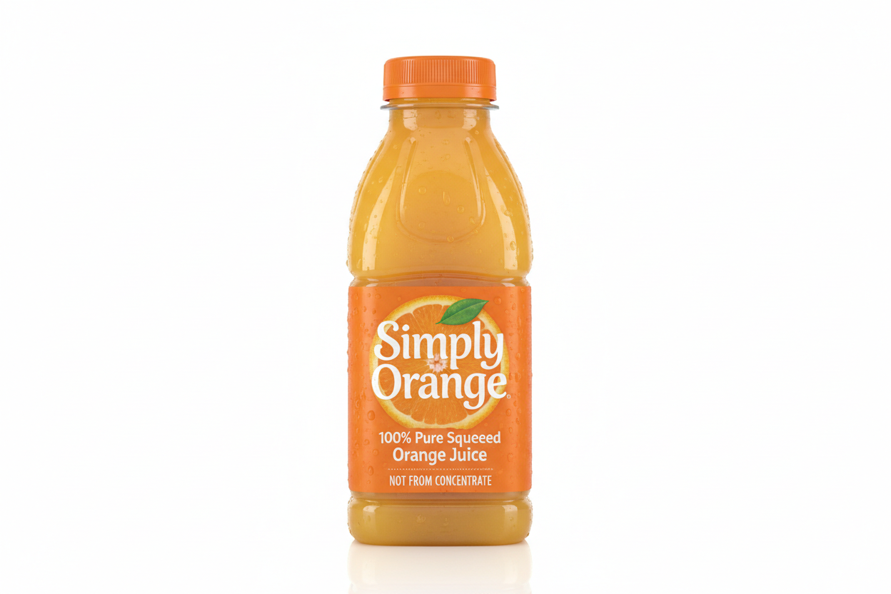 Simply Orange 11.5 FL OZ bottle